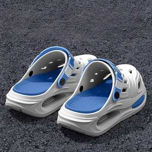 Deran Oem Heren Modieuze Zomer Binnen En Buiten Gat Schoenen Strand Sandalen Luie Tuin Baotou Slippers Platform Stijl Klompen - Product Image 4
