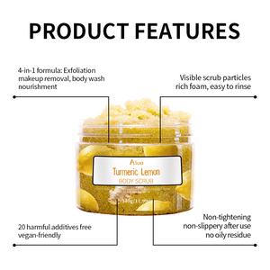 Organik Zerdeçal Limon Vücut Peelingi OEM Zerdeçal Peelingi Yüz ve Vücut Nemlendirici Peeling Besleyici Vücut Peelingi - Product Image 3