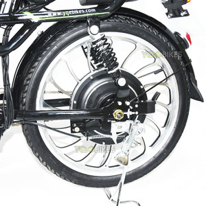 YQEBIKES Hai Bánh Xe 20Inch 48V 20H Phụ Nữ Giá Rẻ Lady Xe Đạp Điện Pin Lithium 350 Wát Hợp Kim Điện Cargo Thành Phố Xe Đạp <span class=keywords><strong>E</strong></span> Chu Kỳ CE - Product Image 5