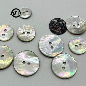 Tùy Chỉnh Màu Sắc Nút Vỏ Tự Nhiên Trocas Nút Vỏ Màu Đen Lau Mẹ của Nút Ngọc Trai - Product Image 3