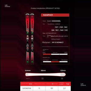 <span class=keywords><strong>HERO</strong></span> ST T pour hommes et femmes Small Slalom Snowboard Competitive Civilian <span class=keywords><strong>Ski</strong></span> Double Board Red <span class=keywords><strong>Hero</strong></span> - Product Image 1