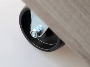 Chariots en bois pour bricolage Chariot en contreplaqué avec mélamine à grain de bois - Product Image 4