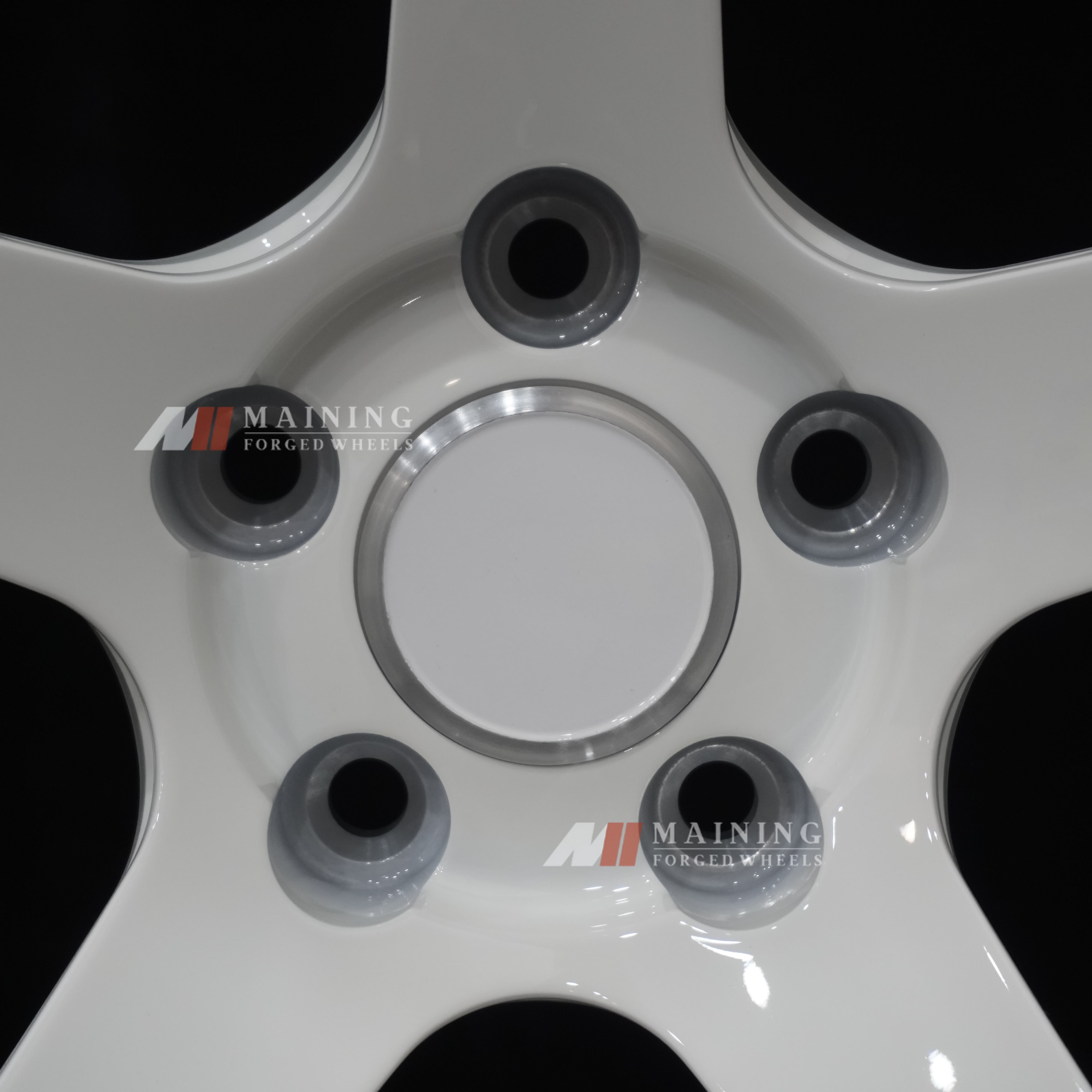Racing White Advan GT Wheels – Forged Aluminum Alloy for GR86