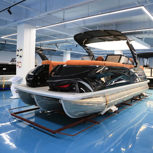 Yacht de sport de luxe avec coque en fibre de verre et moteur pour la croisière - Product Image 3