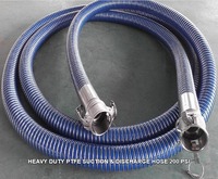 Tuyau composite universel en PTFE à large compatibilité chimique, construction multicouche pour le transfert de milieux agressifs