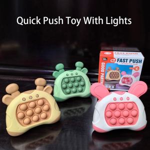 Jeu de puzzle électronique éducatif Popit en gros, jeu de bulles lumineuses, jeu de puzzle rapide à presser, jouet anti-stress - Product Image 4