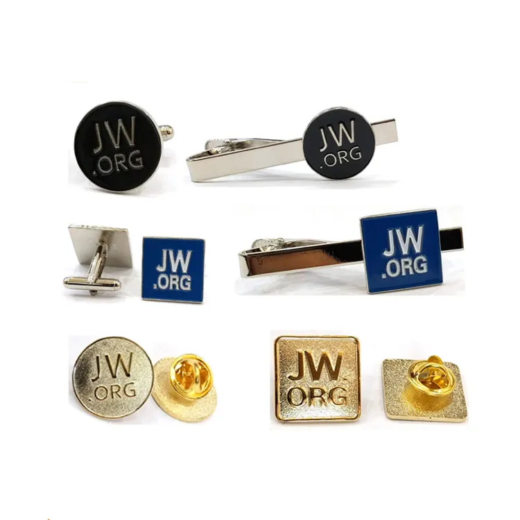Jw. Org Spilla/Gemelli Tie clip Con Made Stampi Spilla Produttori Cina