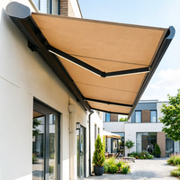 Tente à baldaquin autoportante en aluminium, grande, moderne, écologique, imperméable et anti-UV, pour villa, patio, restaurant, fête en plein air