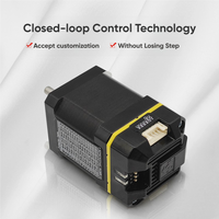 Motor paso a paso híbrido de 42 mm, 0.5 Nm, 2 fases, Nema 17, 24 V CC, de circuito cerrado con controlador integrado para impresora 3D, AGV, AMR, CNC de escritorio