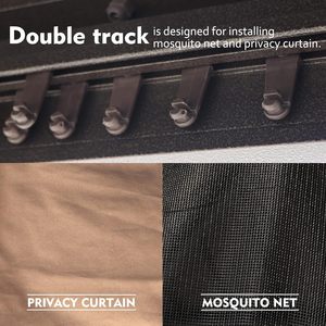 Wholesalehardtop nhôm vĩnh viễn <span class=keywords><strong>gazebo</strong></span> với 2 lớp hông - Product Image 4