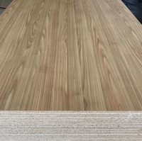 4x8 meubles OSB 3 panneau de mélamine 18mm 16mm panneaux de particules aggloméré feuilles pour porte revêtement de sol et décoration Surface finie