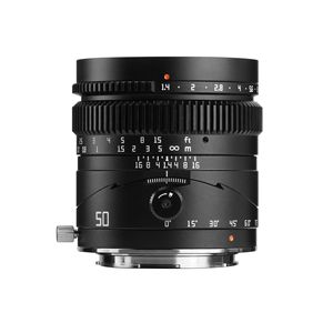 Objectif TTartisan Tilt 50mm F1.4 Plein Format MF Tilt Shift pour Appareils Photo Sigma Panasonic Monture L <span class=keywords><strong>Sony</strong></span> Monture E A7 IV <span class=keywords><strong>A7SIII</strong></span> - Product Image 1