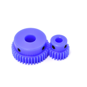 Yimihelong Blue Nylon Plastic Spur <b>Gear</b> Motor Boss 1.5 Module 15-30 Teeth Bore 6/8/10/12mm 1 Year Warranty for Mold Applications - Product Image 2