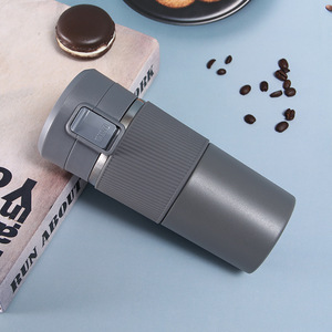 Vaso de Viaje de Acero Inoxidable de Doble Pared de 380 ml, Nuevo Estilo, Accesorio para el Regreso a Clases, para Café para Llevar - Product Image 5