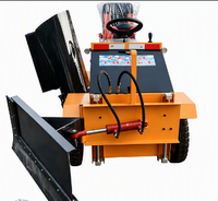Nouveau mini camion déneigeur électrique à trois roues pour le nettoyage du fumier, avec garantie d'un an, pour l'élimination de la neige et de l'eau dans les fermes laitières