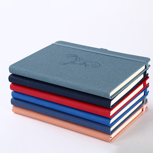 A4 composizione quaderno a foglia larga quaderno personalizzato per esercizi universitari con nastro nero vincolante a cinque stelle a spirale - Product Image 5