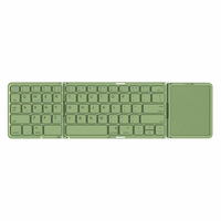 Clavier pliable transfrontalier, mini clavier portable magnétique rechargeable, prise en charge du contrôle tactile, personnalisable en usine