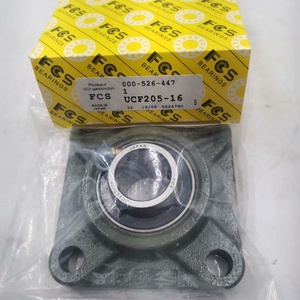 Unidad de Rodamiento de Bolas con Brida Cuadrada Chumaceras UCF208 UC208 con Tornillo de Fijación F208, Carcasa de Hierro Fundido - Product Image 3