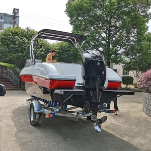Bateau de sport en fibre de verre de 22 pieds avec moteur hors-bord <span class=keywords><strong>4</strong></span> temps de 150 CV, longueur de 6,2 <span class=keywords><strong>m</strong></span>, bateau de pêche familial pour 7-8 personnes, bateau rapide - Product Image 6