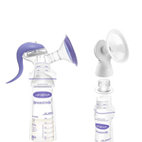 Sachet Doypack Personnalisé en Plastique Zippé, Réutilisable, sans BPA, pour Aliments Bébé et Conservation de Lait Maternel avec Connecteurs