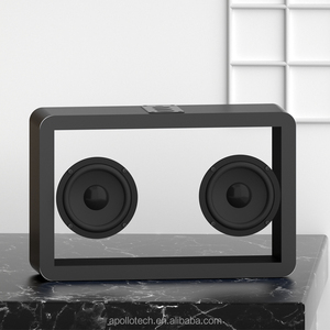 Cassa <span class=keywords><strong>Bluetooth</strong></span> altoparlante trasparente portatile-Design minimalista forte suono HD ampia compatibilità decorazione portatile scrivania - Product Image 4