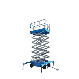 Elevador de tijera portátil para almacén, 0,5 toneladas, 1 tonelada, remolque, tijera hidráulica, cielo, elevación móvil, trabajo de elevación, elevador de carga Vertical - Product Image 2