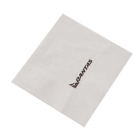 Serviettes en papier écologiques pour dîner, en pâte vierge, blanches, 2 plis, 12 g/m², 42x36 cm, 150 feuilles par paquet, 20 paquets par carton, pour hôtel et restaurant