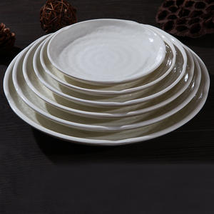 <span class=keywords><strong>Platos</strong></span> Redondos de <span class=keywords><strong>Melamina</strong></span> Blanca Irrompible al por Mayor para Servir en Restaurantes, Catering, Hoteles y Suministros de <span class=keywords><strong>Hostelería</strong></span> - Product Image 1
