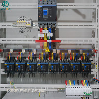 Tableau de distribution basse tension avec circuit principal triphasé 4 fils 400A avec SPD et voyant lumineux triphasé