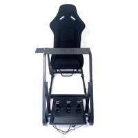 Cockpits de simulateur de course Deluxon DGS 37, supports de volant de course compatibles avec G920, G25, G27, G29