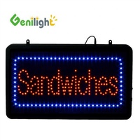 Enseigne Néon d'Intérieur 22x13 pouces DC12V ABS Safe Voltage Retail Store avec Fonction SDK Enseigne de Fenêtre Publicitaire