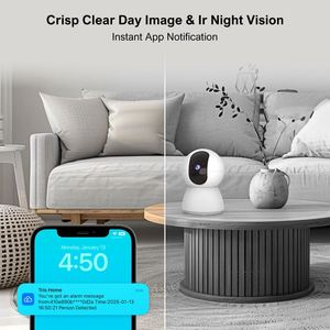 Cámara de Doble Lente <span class=keywords><strong>Icsee</strong></span> 2 Easy Life Mini M7 con Carcasa con Orificio, Kit Completo de 10 Cámaras CCTV Tisat Gcameolech Human Robo - Product Image 4