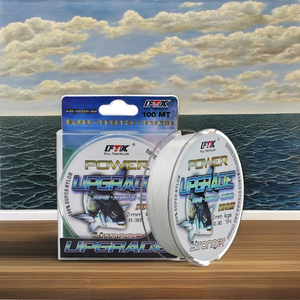 OEM 100M monofilamento in fibra di carbonio <span class=keywords><strong>linea</strong></span> di lavello galleggiante con rivestimento in Nylon filo di acciaio pronto Stock per il lago di pesca fluviale - Product Image 3
