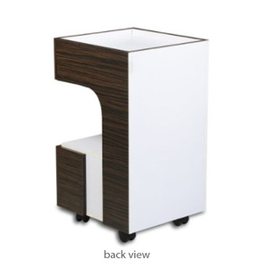 Carrello da Salone Moderno <span class=keywords><strong>di</strong></span> Lusso in Legno con 2 Ripiani Bianco per Saloni <span class=keywords><strong>di</strong></span> <span class=keywords><strong>Bellezza</strong></span> e Uso in <span class=keywords><strong>Officina</strong></span>, Carrello Porta Utensili Estetici Durevole - Product Image 6