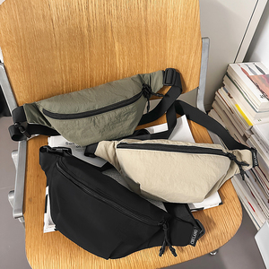 Bolso de Pecho Unisex de Nailon Impermeable, Antirrobo, Bandolera, <span class=keywords><strong>Mochila</strong></span> Ligera <span class=keywords><strong>Pequeña</strong></span>, Bolso de Hombro para Mujer, Precio al por Mayor - Product Image 4