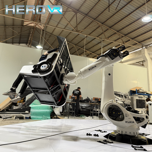 Bras robotique <span class=keywords><strong>VR</strong></span> HEROVR à 6 axes pour parcs d'aventure intérieurs/extérieurs - Construction métallique, modèle économique haute capacité - Product Image 1