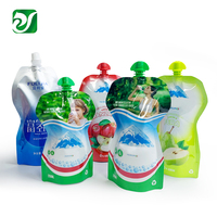 Emballages Plastiques Jus Sac à jus personnalisé Pochette à bec verseur personnalisé Emballage de boisson vinaigre Doypack en plastique