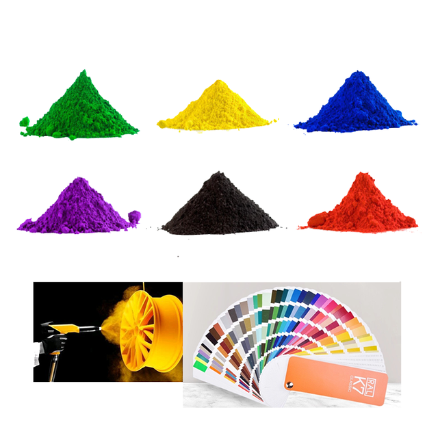 Ailin Thermosetting Epoxy Coating Paint/ Metal Surface Material RAL Color Electrostatic Powder Coating Powder