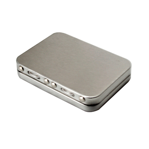 Tùy chỉnh in 5 gói CR đóng cửa kim loại hộp thiếc chống trẻ em hộp thiếc Bao bì với nút kim loại - Product Image 2