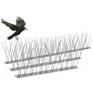 Punte repellenti per piccioni di alta qualità punte repellenti per uccelli in acciaio inossidabile