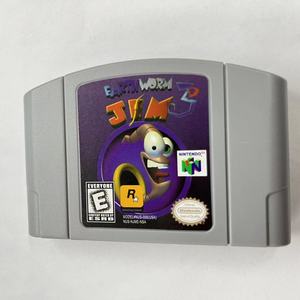 Terrassement <span class=keywords><strong>Jim</strong></span> 3D USA NTSC Version N64 cartouche de jeu N64 jeux carte de jeu vidéo - Product Image 2