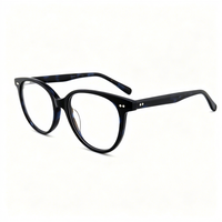 Lunettes optiques anti-lumière bleue œil de chat violet dégradé, en acétate, avec rivets, tendance TikTok, unisexe, mode, élégantes