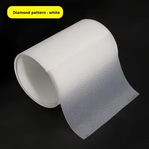 Protections de semelle de chaussure en caoutchouc transparentes YNBG D05 à motif diamant mat <span class=keywords><strong>antidérapantes</strong></span> résistantes à l'usure invisibles pour talons hauts 1 mm d'épaisseur - Product Image 5