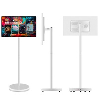 Rovesky – Tablette TV mobile verticale intelligente 21-32 pouces avec interaction en direct, appareil tout-en-un, stockage 128 Go, divertissement portable