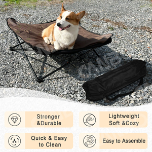 <span class=keywords><strong>Lit</strong></span> surélevé pour chien OEM pour chiens <span class=keywords><strong>de</strong></span> petite et moyenne taille, <span class=keywords><strong>lit</strong></span> pliable portable pour animaux <span class=keywords><strong>de</strong></span> compagnie, fabrication en usine - Product Image 5
