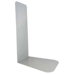 Supporto a parete a forma di L in metallo per accessori da bagno, design minimalista in acciaio - Product Image 2