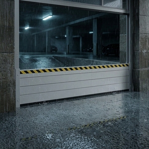 Barrière <span class=keywords><strong>anti</strong></span>-<span class=keywords><strong>inondation</strong></span> réfléchissante en aluminium Beihi, panneau <span class=keywords><strong>anti</strong></span>-<span class=keywords><strong>inondation</strong></span> détachable en alliage d'aluminium étanche pour <span class=keywords><strong>porte</strong></span> <span class=keywords><strong>de</strong></span> garage, entrée, sous-sol - Product Image 1