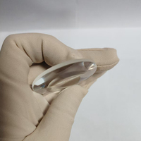 Biconconvex Lens Diameter 46mm Optical Glass Multi Layer Coated High Transmittance OEM Support for Optics Instruments Telescope