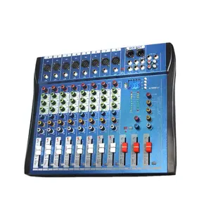 Ct8 Professionele 8-kanaals Audio Mixer Met Usb Mp3 Speler Mixing Console Dp Audio Console Mixer