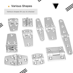 Charnière de <span class=keywords><strong>porte</strong></span> de pont en acier inoxydable 316 pour véhicule marin, 38x76mm (1-1/2X3 pouces), <span class=keywords><strong>accessoires</strong></span> de quincaillerie pour kayak, yacht, <span class=keywords><strong>bateau</strong></span> - Product Image 5